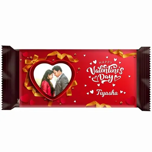 Dashing Valentines Day Special Personalized Cadbury Chocolate
