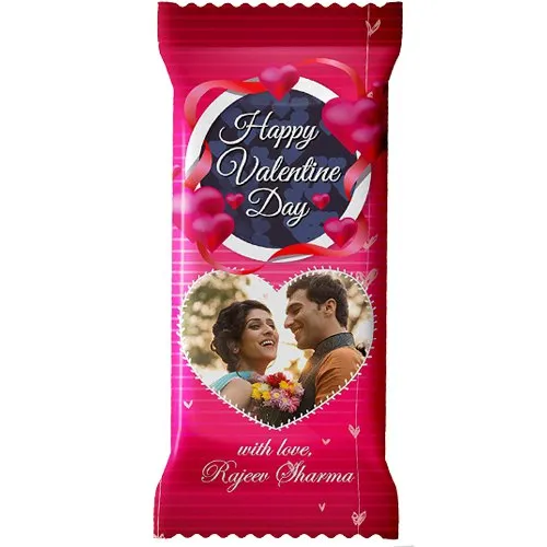 Beautifully Personalized Photo Cadbury Silk Chocolate Bar