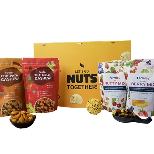 Lets Go Nuts Together Gift Pack from Farmley
