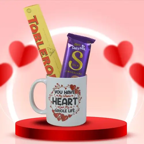 Ultimate Choco Treat N Valentine Mug Combo
