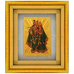 Online Radha Krishna Photo Frame