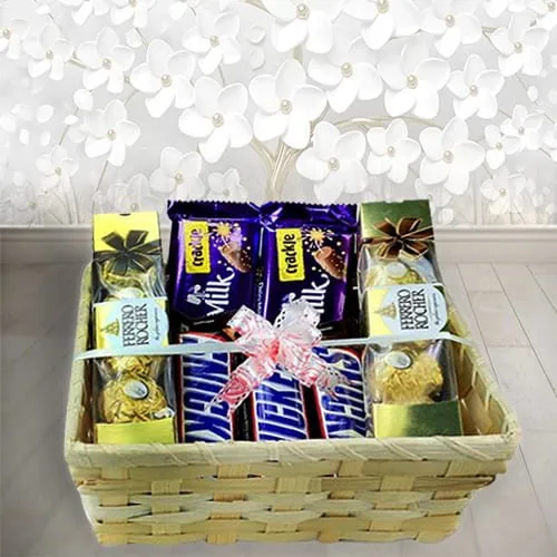 Shop for Yummy Chocolate Gift Basket