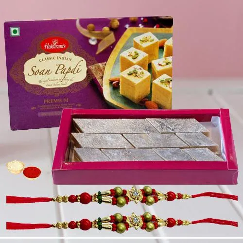 Sweets with Rakhi Set