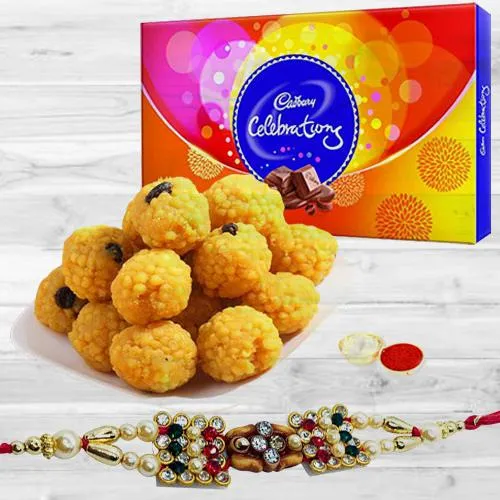 Rakhi with Chocolates n Sweets