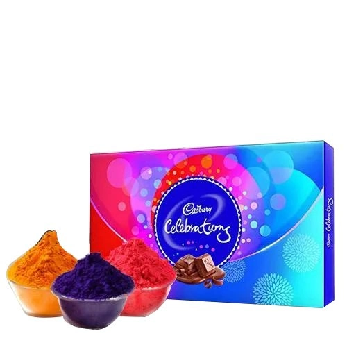 Perfect Herbal Gulal with Cadbury Chocolates