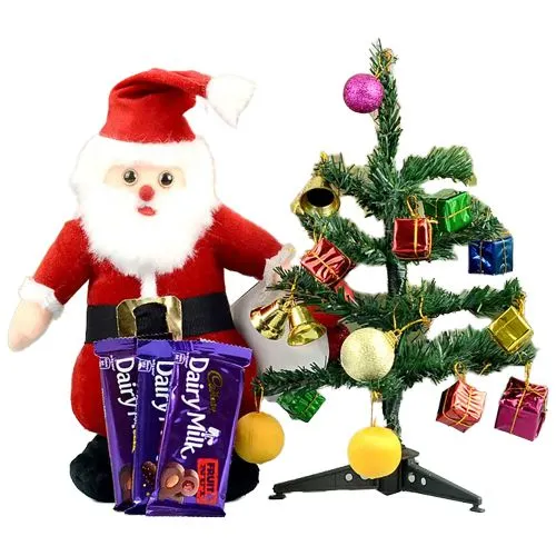 Exquisite X-Mas Tree N Decoration with Cadbury Chocolates
