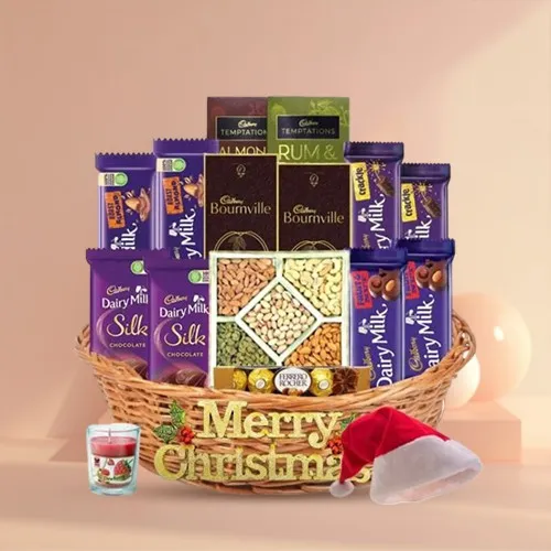 X-Mas Holiday Choco Craving Basket