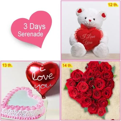 Deliver 3 Day Serenade Gifts Online