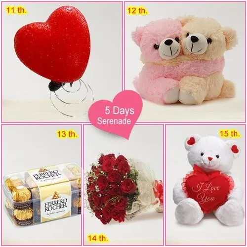 Send 5 Day Serenade Gifts Online