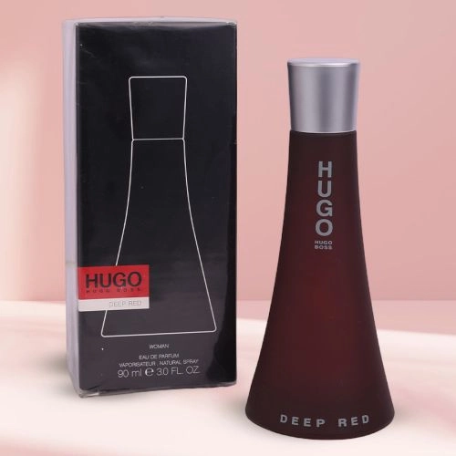 Luxurious Hugo Boss Deep Red Parfum