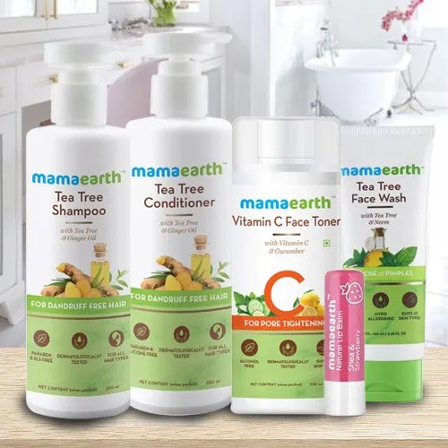 Remarkable Mama Earths Hair N Face Care Hamper