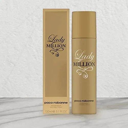 Remarkable Present of Paco Rabanne Million Deodorant Spray for Her