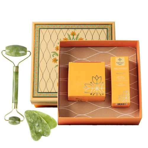 Remarkable Face Care Kit with Jade Roller n Gua Sha