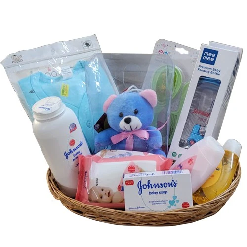 Marvelous Baby Skincare N Clothing Basket