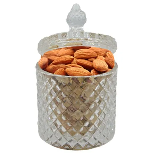 Supreme Almonds Delight in Glass Jar
