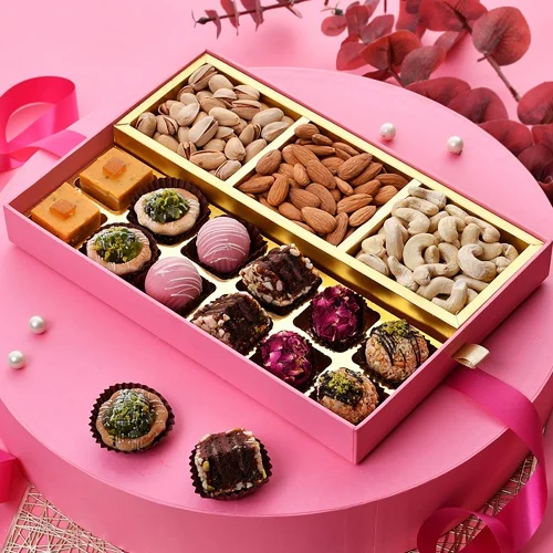 Heavenly Assorted Sweets and Dry Fruits from THOT