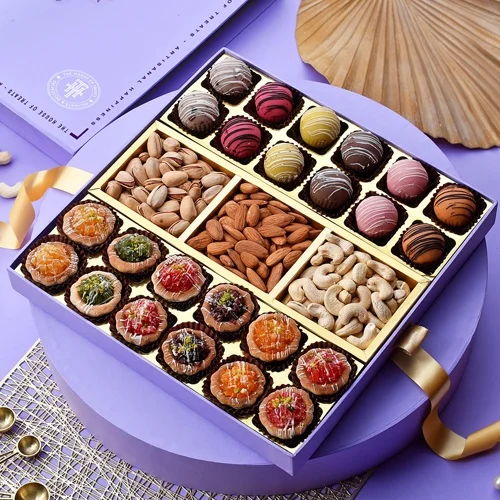 Blissful THOT Tarts Dry Fruits Marzipan Combo