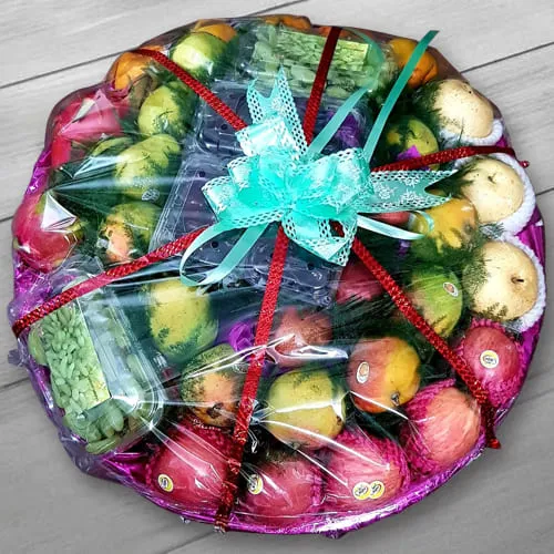 Mother-Natures Seasonal Fruits Basket