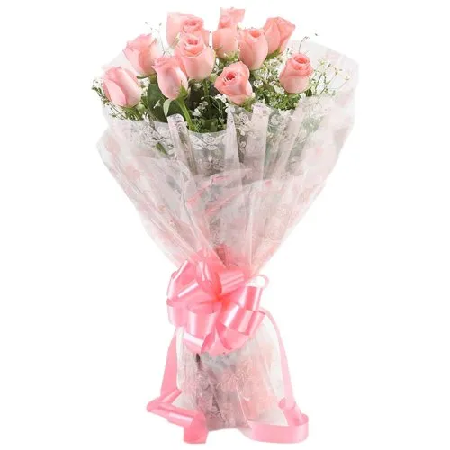 Divine 30 Bright Pink Roses Explosion