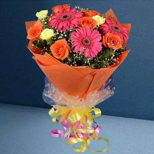 Dazzling Bouquet of Mixed Flowers