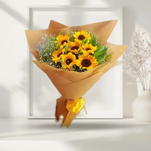 Radiant Gerbera Bouquet