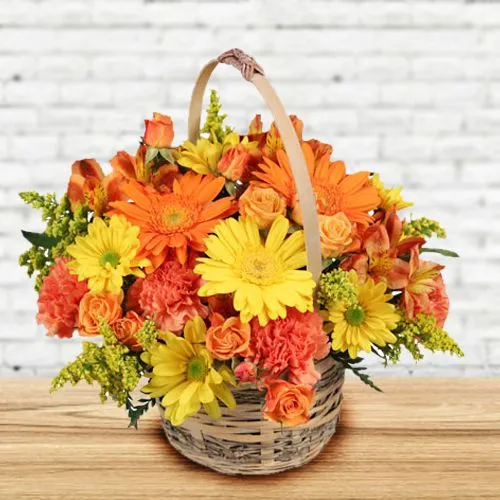 Enchanting Fresh Seasonal Flowers Bouquet of Love and Happiness