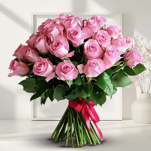 Book Pink Roses Bouquet Online