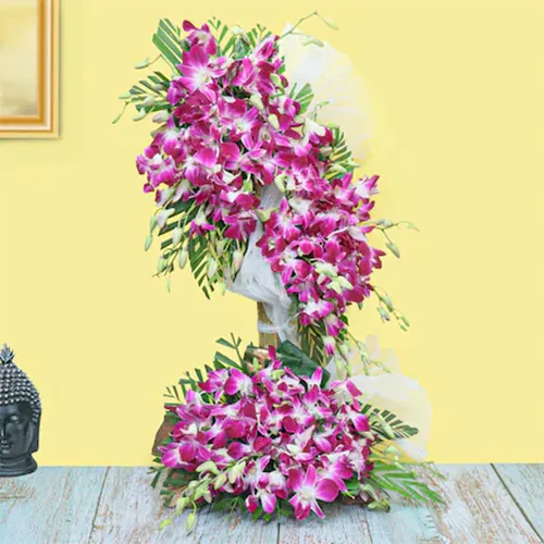 Order Tall Orchids Arrangement