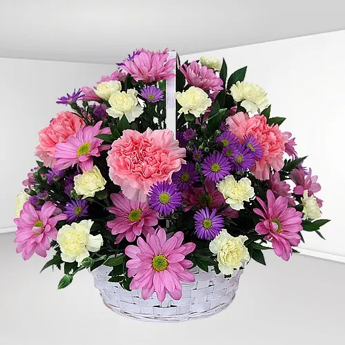 Breathtaking Mixed Floral Basket<br>