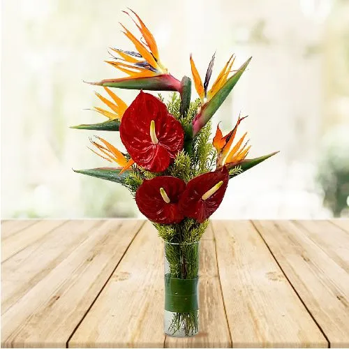 Brighten the Room Floral Abundance in Vase