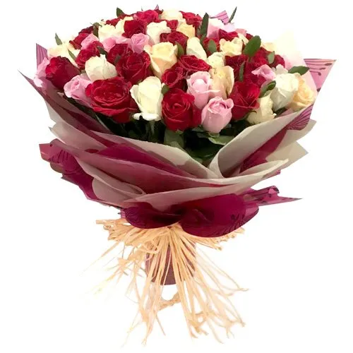 Order Assorted Roses Bunch