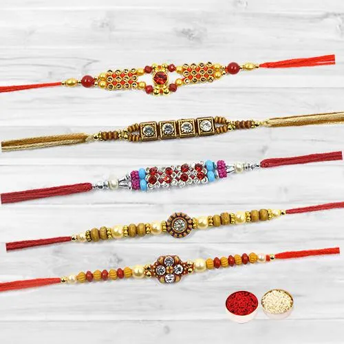 Alluring Rakhi Set