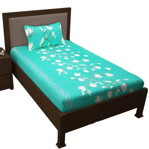 Exclusive Single Bed Sheet with Pillow Cover