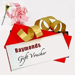 Raymond gift Vouchers Worth Rs. 3000 /-