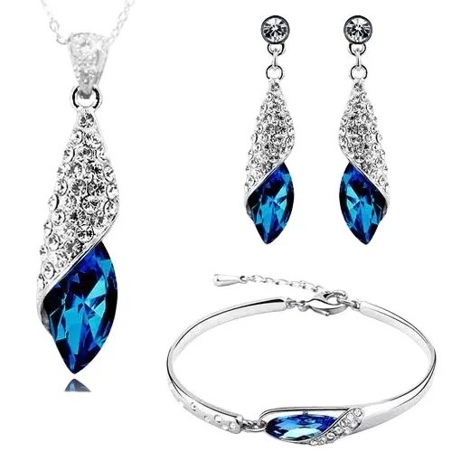 Touch of Elegance - Crystal Jewellery Set
