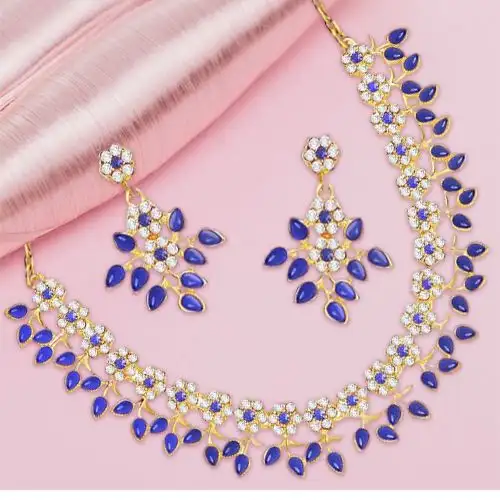 Dazzling Crystal Jewellery Set