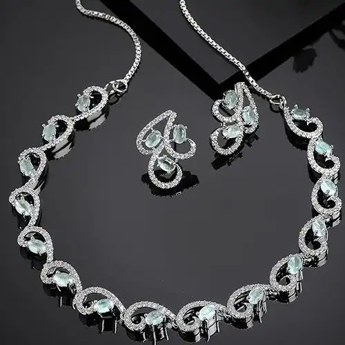 Chic Charisma  CZ  N  AD Necklace Set