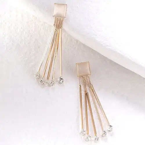 Exclusive Crystal Studded Dangler Earrings