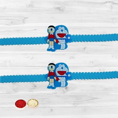 Stunning Doraemon Rakhi Set