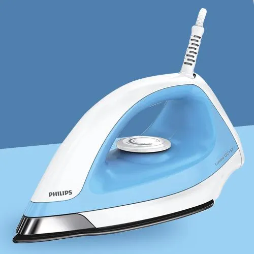 Exquisite Philips Dry Iron in White n Blue