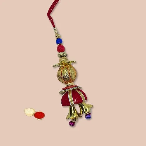 Lovely Bhabhi's Designer Festive Lumba Rakhi