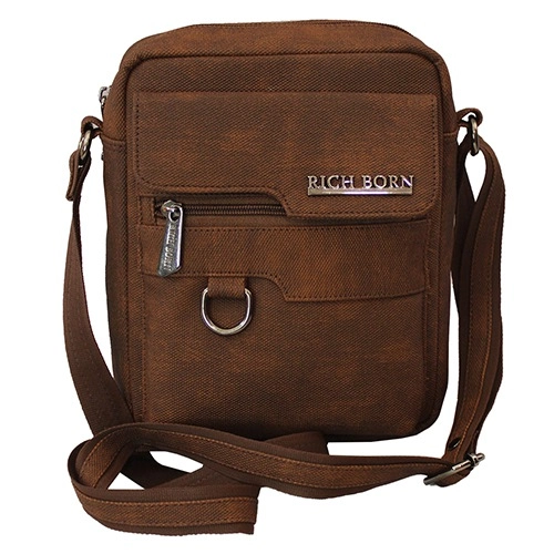 Breathtaking Brown Sling Bag for Men