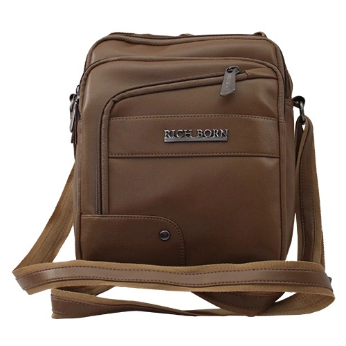 High Quality Sling Bag for Men in Beige