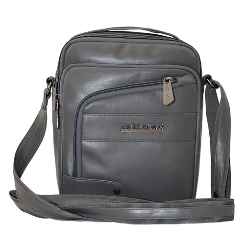 Grey Crossbody Sling Bag for Him