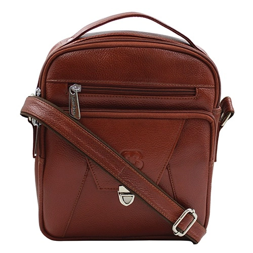 Amazing Front Lock Pocket Mens Sling Bag