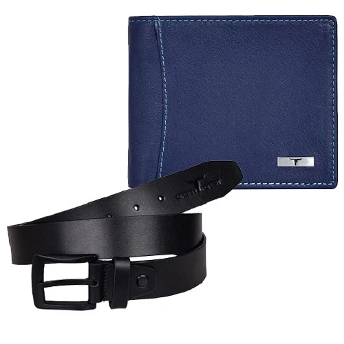 Exclusive Leather Wallet N Belt Combo Gift for Men