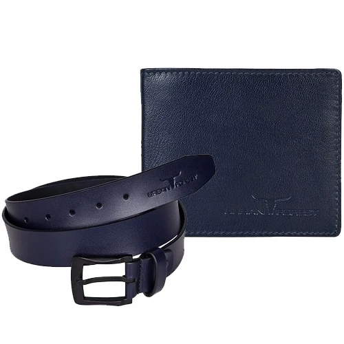 Mind Blowing Urban Forest Wallet N Belt Combo for Men