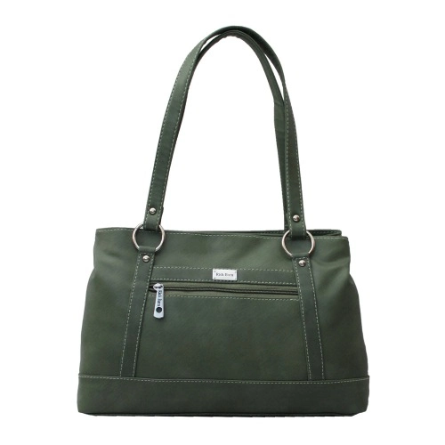 Elegant Office Bag with Front Zip Pocket for Her