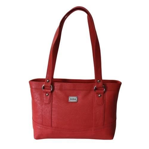 Awesome Red Vanity Bag for Her with Twin Chambers