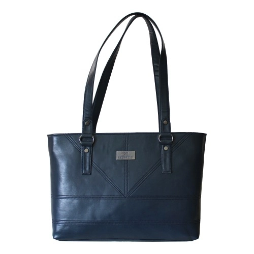Front Stiches Vanity Bag for Her in Deep Blue